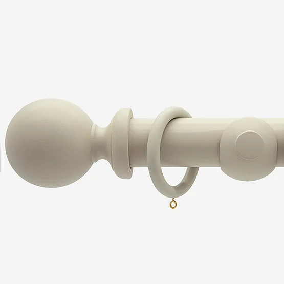 50mm Oxford French Grey Ball Finial  pole