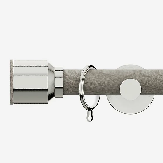 28mm Signature Stainless Steel & White Ash Drum pole
