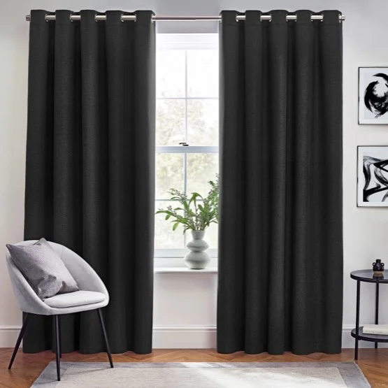 Furn Dawn Black Eyelet rm_curtain