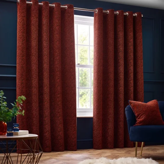 Paoletti Galaxy Copper Eyelet rm_curtain