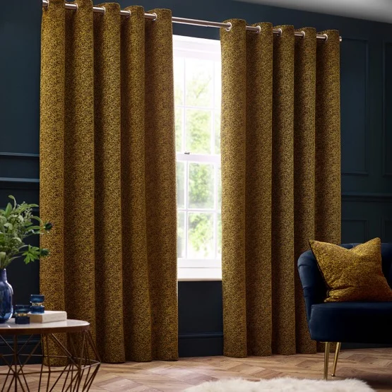 Paoletti Galaxy Gold Eyelet rm_curtain