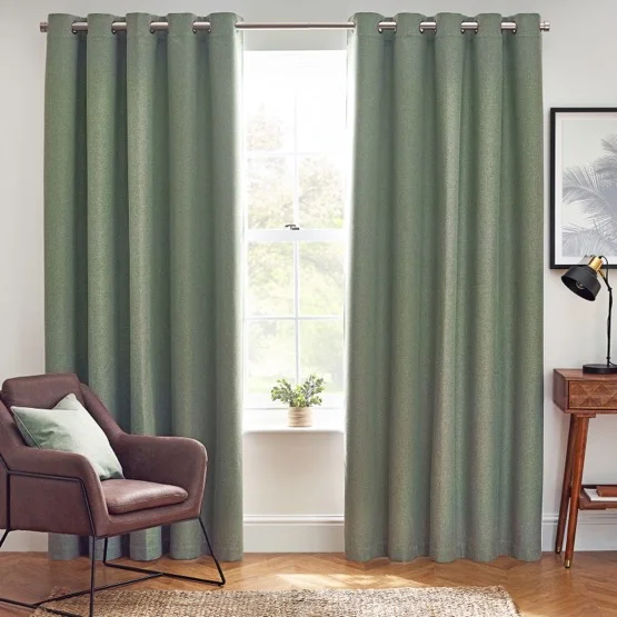 Horizon Eucalyptus Eyelet rm_curtain