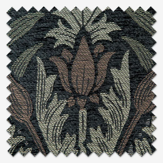 Morris & Co Acorn Multi Jacquard Theme and Forest Pencil Pleat rm_curtain