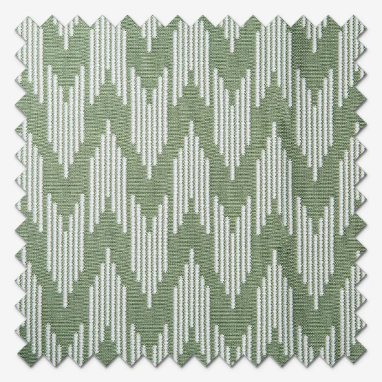 Sanderson Hutton Jacquard Sage Pencil Pleat rm_curtain