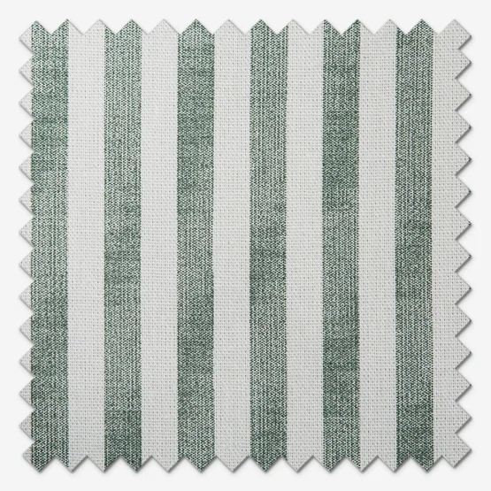 Yard Hebden Striped Forest Green Pencil Pleat rm_curtain