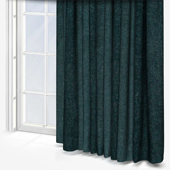 Yard Heavy Chenille Marine Eyelet rm_curtain