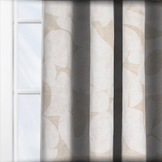 Hoem Brinn Abstract Natural Eyelet rm_curtain