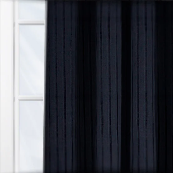 Paoletti Corinthian Velvet Midnight Eyelet rm_curtain