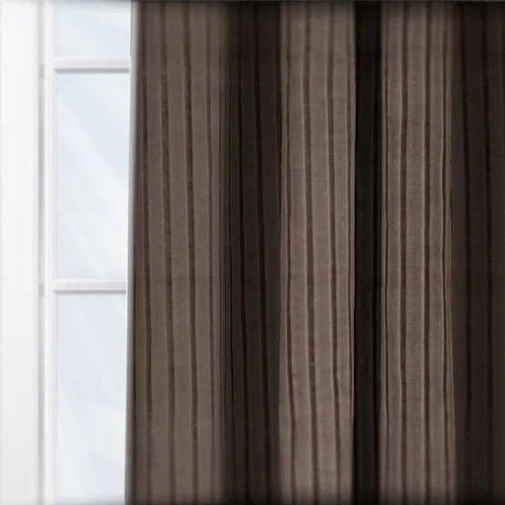 Paoletti Corinthian Velvet Mink Eyelet rm_curtain