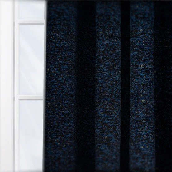 Paoletti Galaxy Navy Eyelet rm_curtain