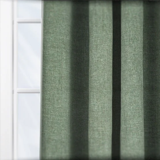 Chenille Opulence Eucalyptus Eyelet rm_curtain