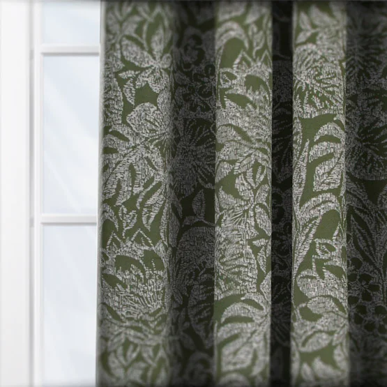 Wylder Bali Olive Eyelet rm_curtain