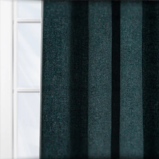 Yard Heavy Chenille Marine Pencil Pleat rm_curtain