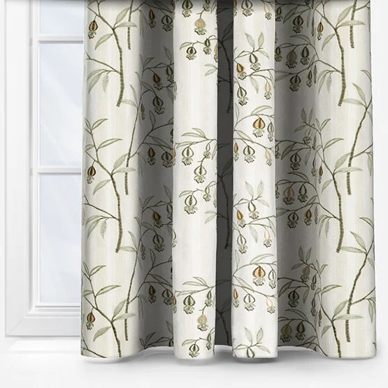 Morris & Co Brook Woodland Jacquard Linen Pencil Pleat rm_curtain