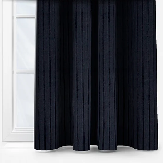 Paoletti Corinthian Velvet Midnight Eyelet rm_curtain