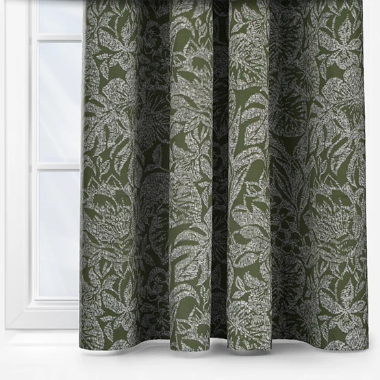 Wylder Bali Olive Eyelet rm_curtain