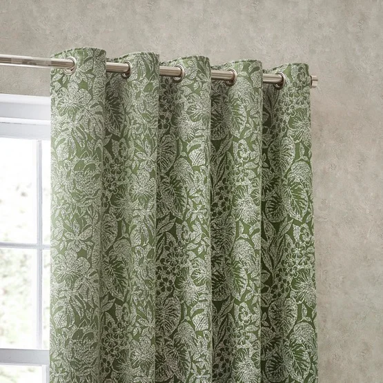 Wylder Bali Olive Eyelet rm_curtain
