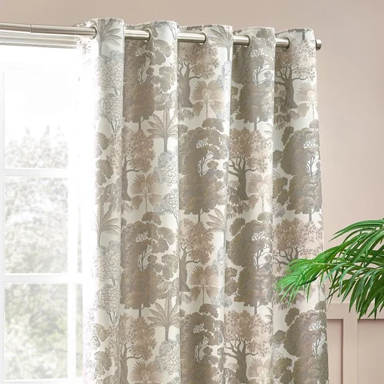Wylder Woodlands Natural Eyelet rm_curtain