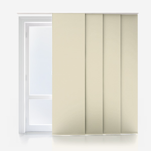 Absolute Blackout Cream Panel Blind