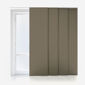 Absolute Blackout Taupe Panel Blind