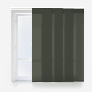 Deluxe Plain Shadow Grey Panel Blind