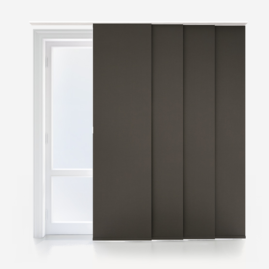 Optima Blackout Brown Panel Blind