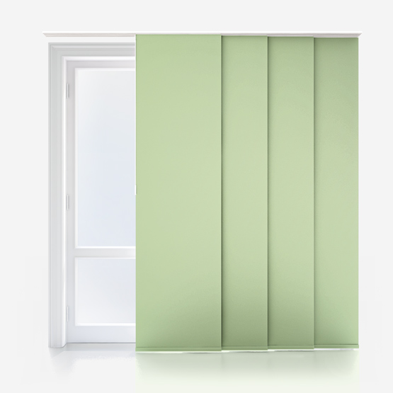 Optima Blackout Light Sage Panel Blind