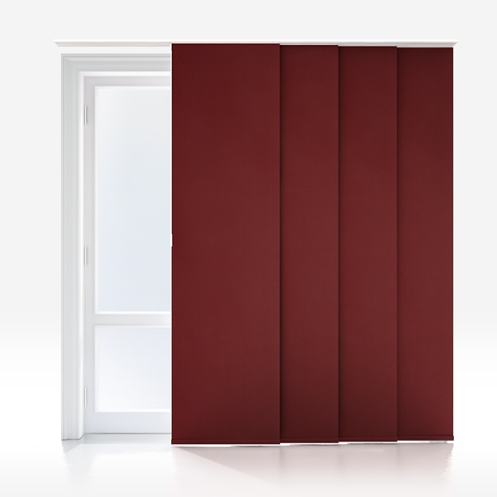 Touched By Design Optima Blackout Merlot Red panel