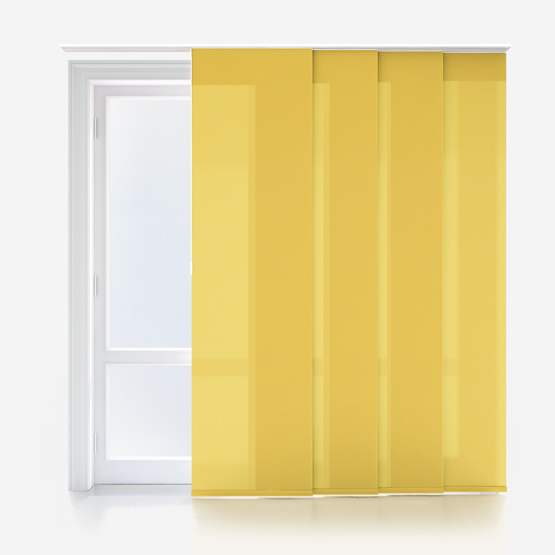 Optima Dimout Daffodil Yellow Panel Blind