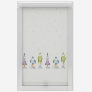 Blast Off Blackout Starlight Perfect Fit Roller Blind