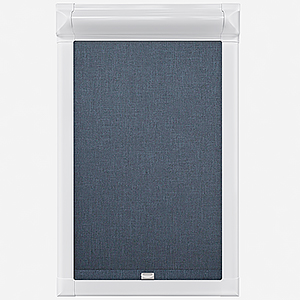 Leniro Blackout Navy Blue Perfect Fit&reg; Roller Blind