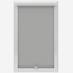 Absolute Blackout Light Grey Perfect Fit Roller Blind | Blinds Direct