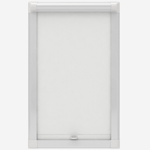 Absolute Blackout Prime White Perfect Fit Roller Blind