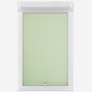 Optima Blackout Light Sage Perfect Fit&reg; Roller Blind