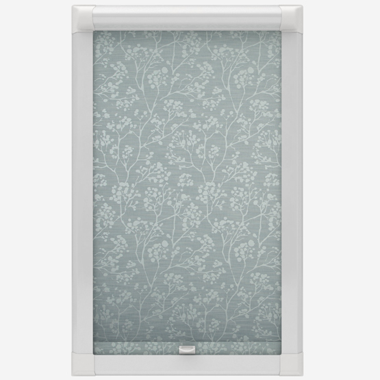 Carey Blackout Silver Perfect Fit Roller Blind