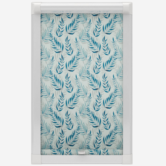 Clarice Azure Perfect Fit Roller Blind