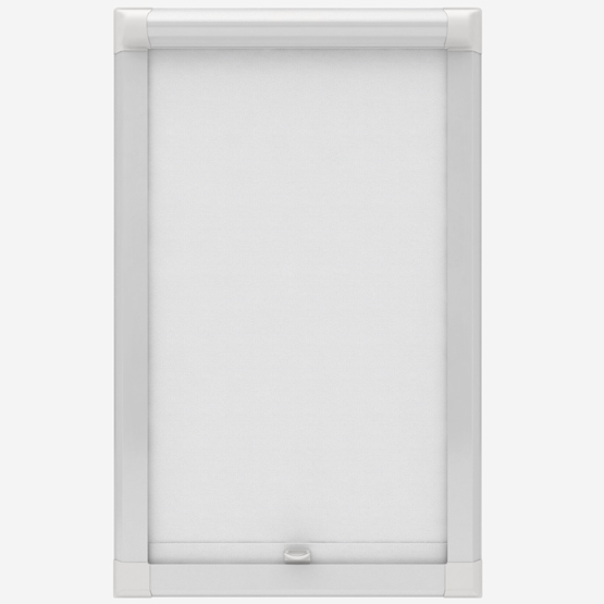 Banlight Duo FR Bright White Perfect Fit Roller Blind