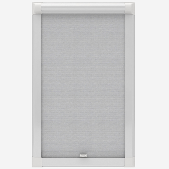 Banlight Duo FR Silver Perfect Fit Roller Blind