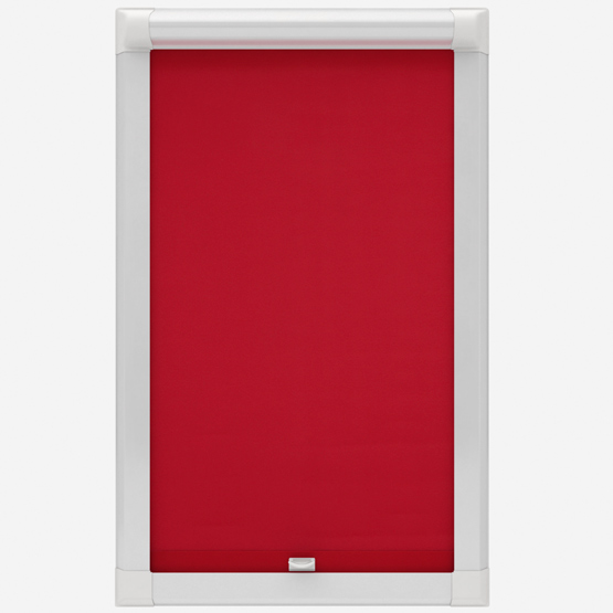 Bermuda Plain Red Perfect Fit Roller Blind