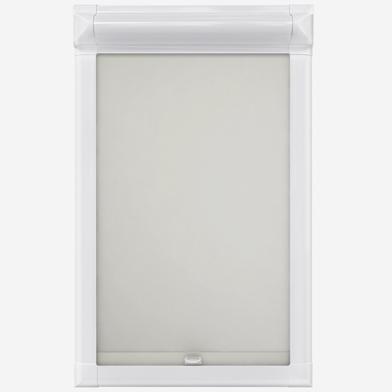 Carnival Blackout Ivory Perfect Fit Roller Blind