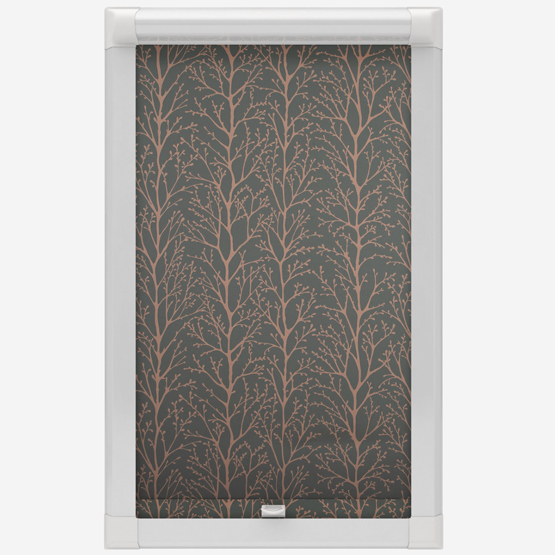 Coppice Anthracite Perfect Fit Roller Blind