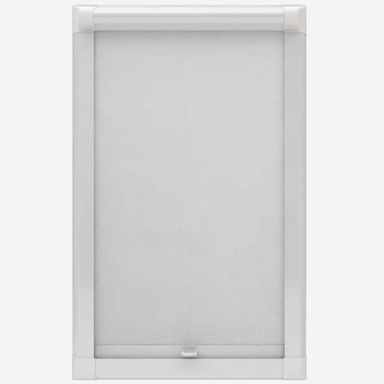 Crush Whistler White Perfect Fit Roller Blind