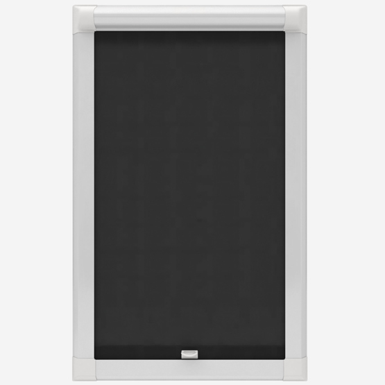 Ex-Lite Black Perfect Fit Roller Blind