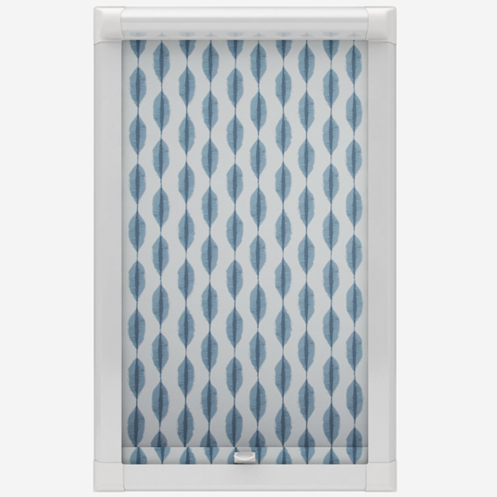 Ikat Azure Perfect Fit Roller Blind