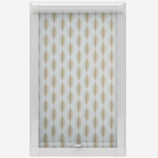 Ikat Hessian Perfect Fit Roller Blind