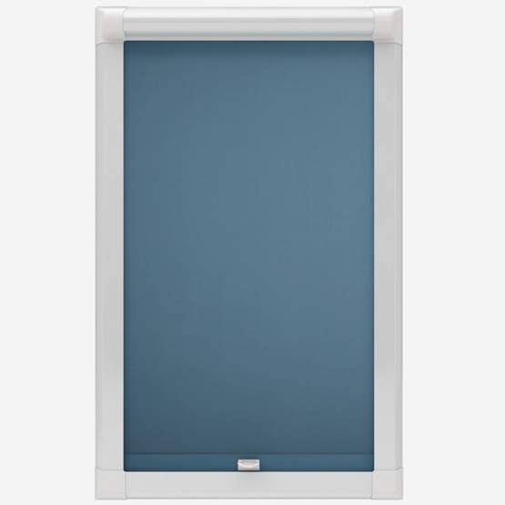 Iona Blackout French Blue Perfect Fit Roller Blind