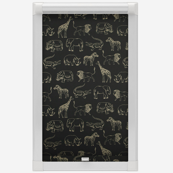 Night Safari Gold Perfect Fit Roller Blind