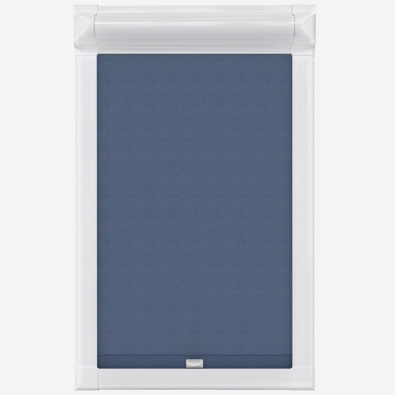 Deluxe Plain Denim Blue Perfect Fit Roller Blind