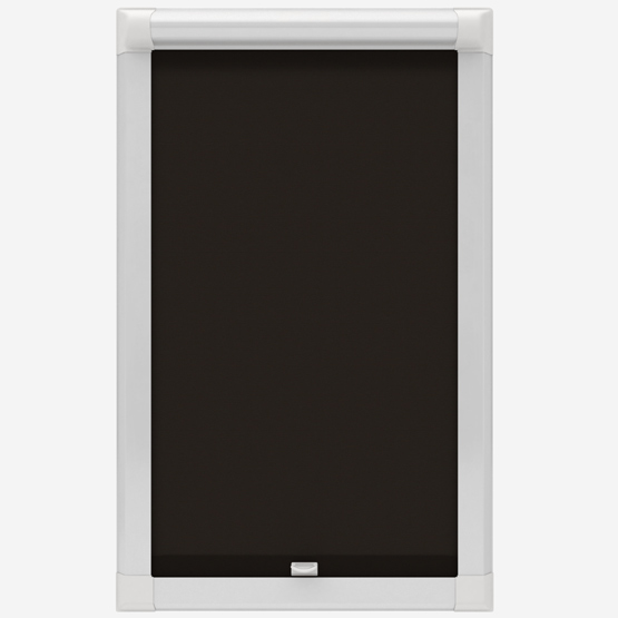 Deluxe Plain Espresso Perfect Fit Roller Blind