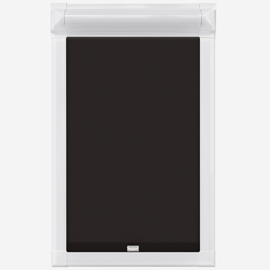 Deluxe Plain Espresso Perfect Fit Roller Blind